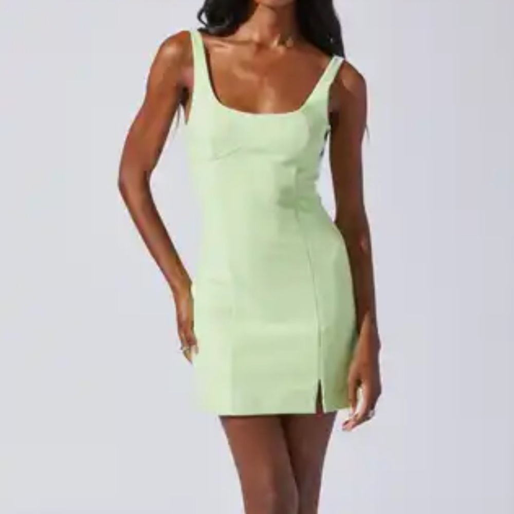 NWT Green Mini Dress by Astr the Label